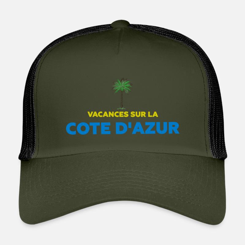 Vacances sur la côte d'azur Casquette trucker enfant
