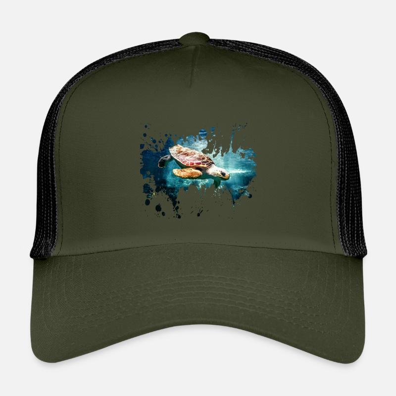 Turtle splash Kids’ Trucker Cap
