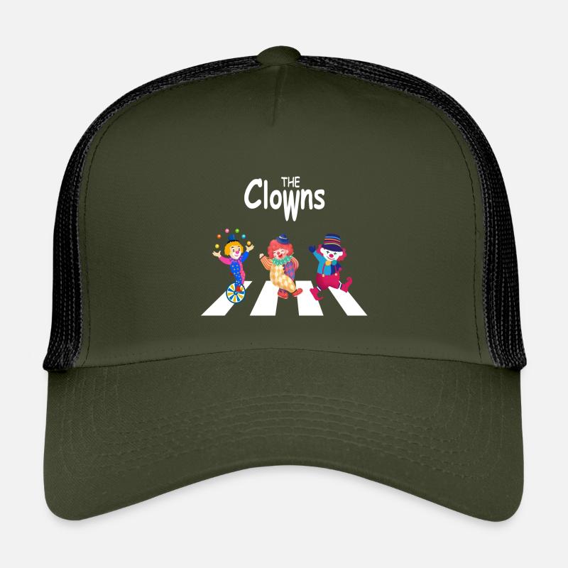 Die Clowns - Kinder Trucker-Cap - Olive/Schwarz