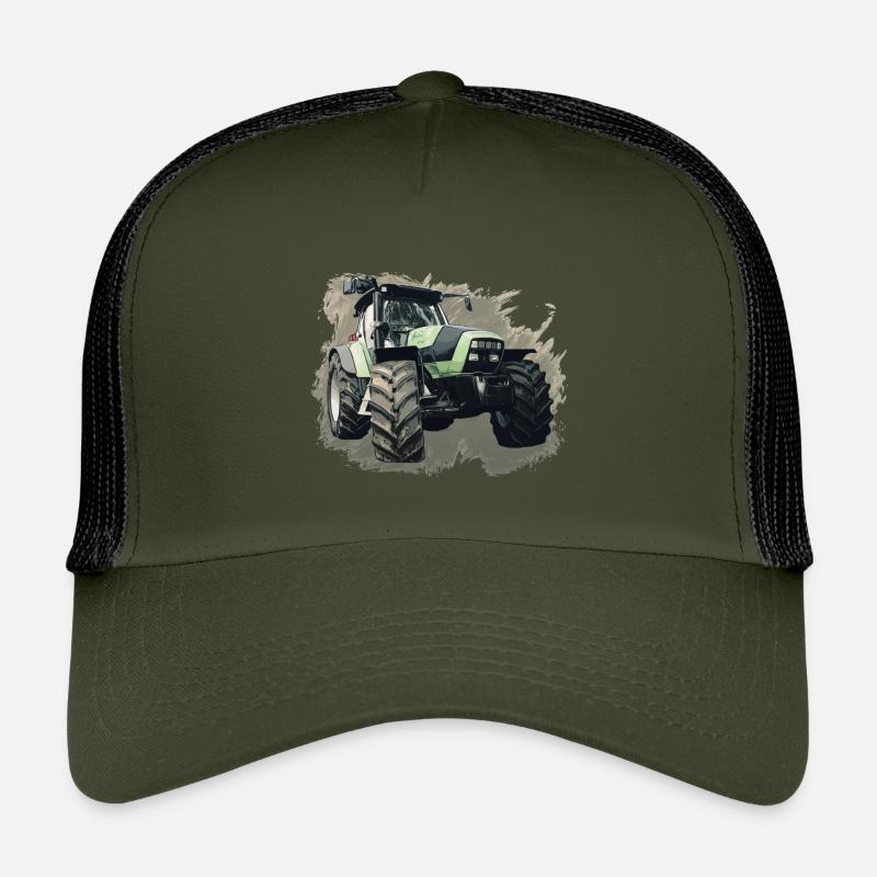 Agrotron K 110 - Kinder Trucker-Cap - Olive/Schwarz