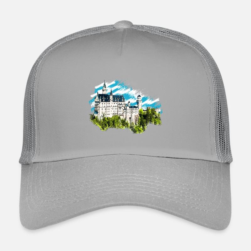 Château de Neuschwanstein Casquette trucker enfant