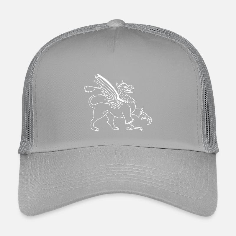 Animal fabuleux le griffon blanc Casquette trucker enfant