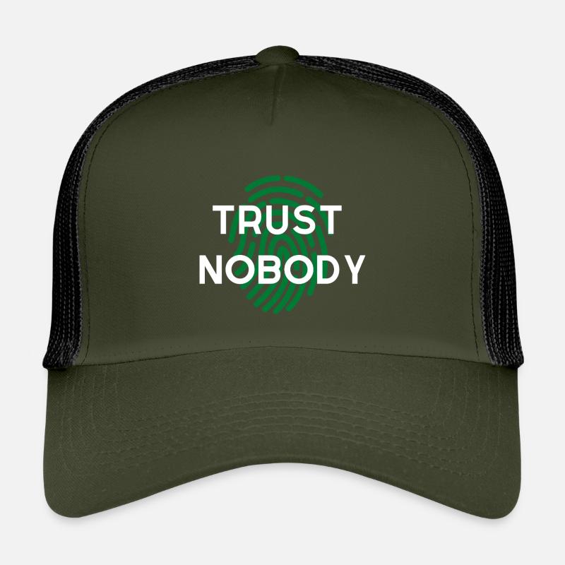 WIDM – Vertraue niemandem. Kinder Trucker-Cap