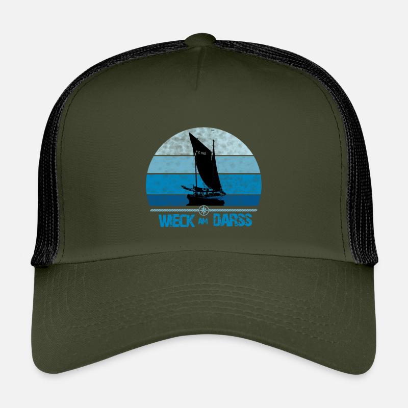 Wieck am Darss avec Zeesboot Casquette trucker enfant