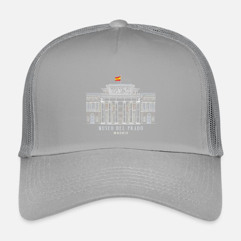 Madrid, Dessin à la main Museo del Prado, Espagne Casquette trucker enfant