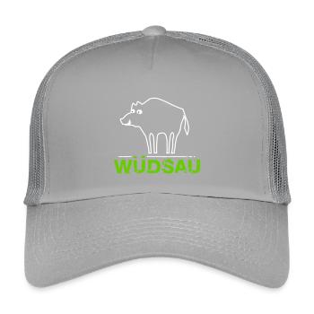 Wüdsau Österreich Dialekt Mundart Geschenk - Kinder Trucker-Cap - Hellgrau - Vorne