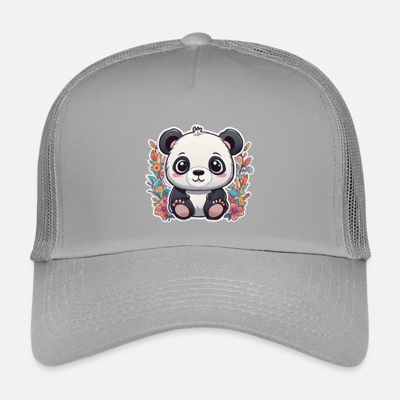 Ourson Panda Enfant à Style Mignon Éffervescent Casquette trucker enfant