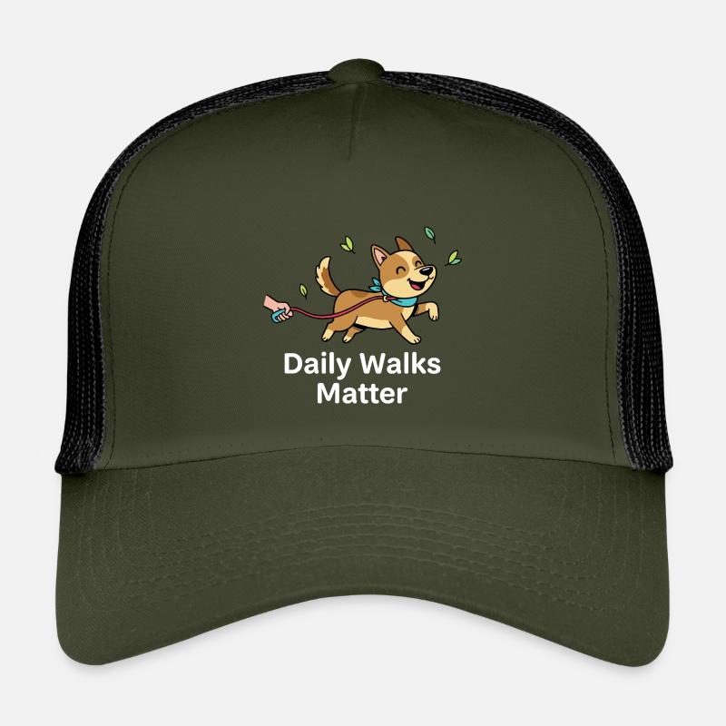 Daily walks count Kids’ Trucker Cap