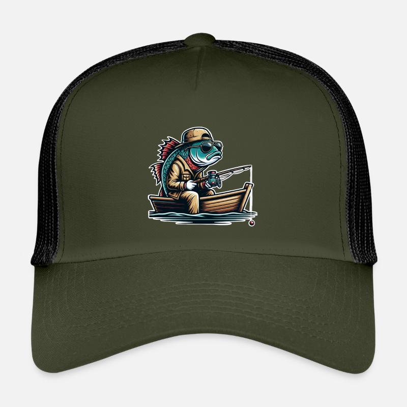Fishing Anglers Kids’ Trucker Cap