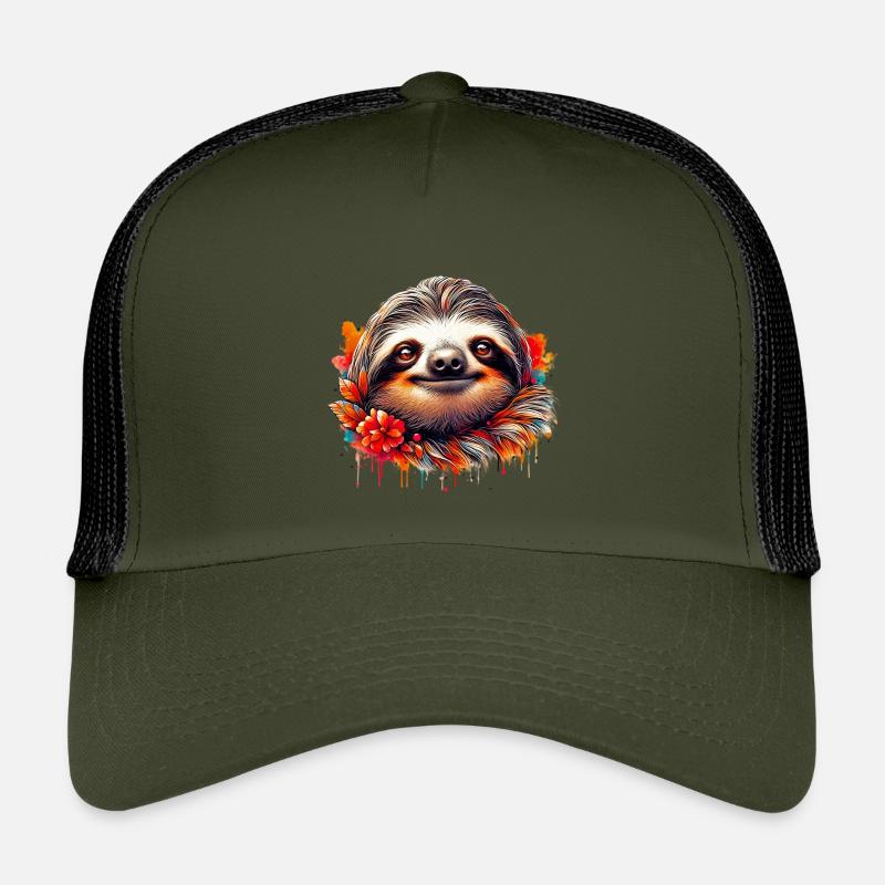 Sloth Kids’ Trucker Cap