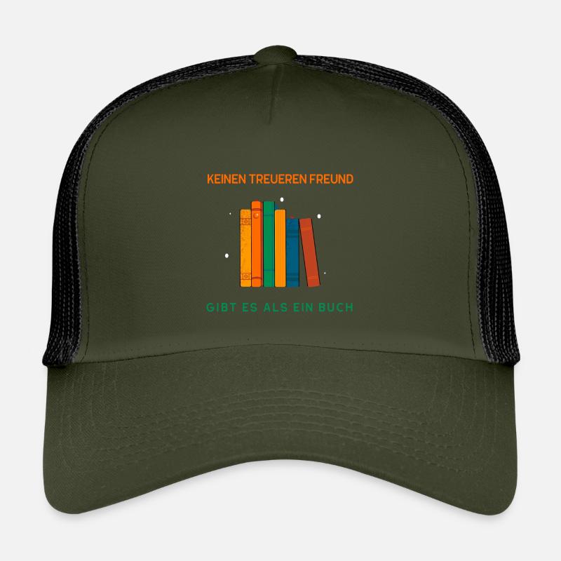 No more loyal friend than a book Kids’ Trucker Cap