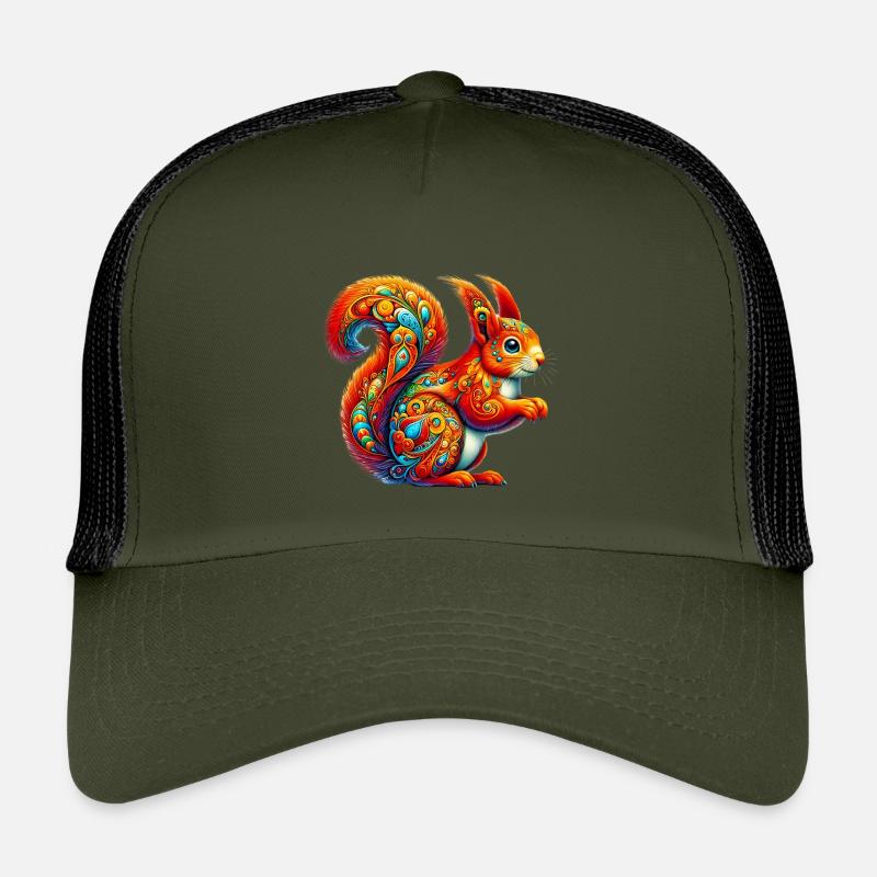 Squirrel Kids’ Trucker Cap