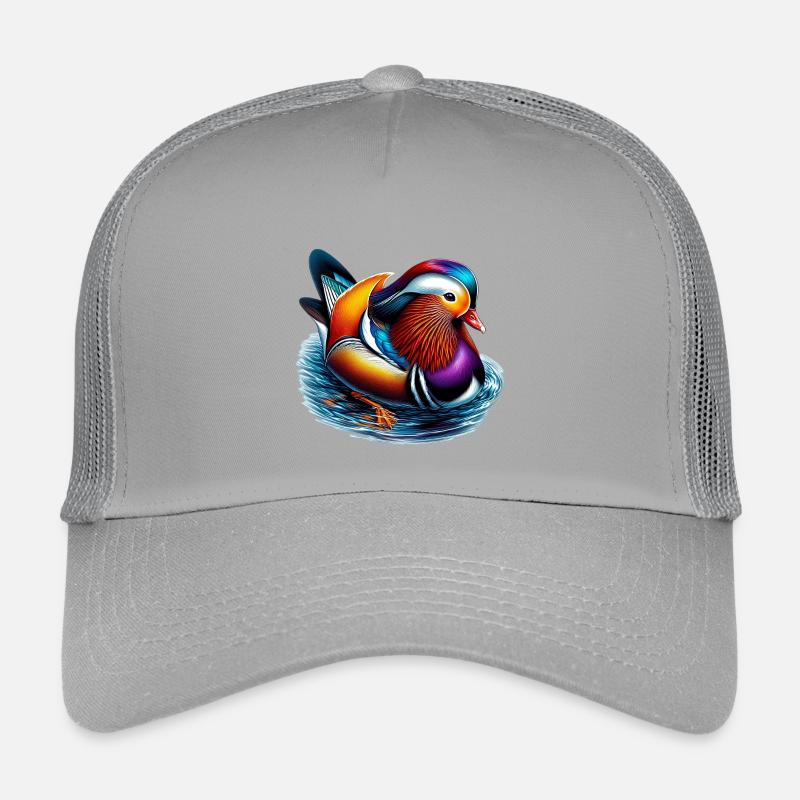 Mandarin duck Kids’ Trucker Cap