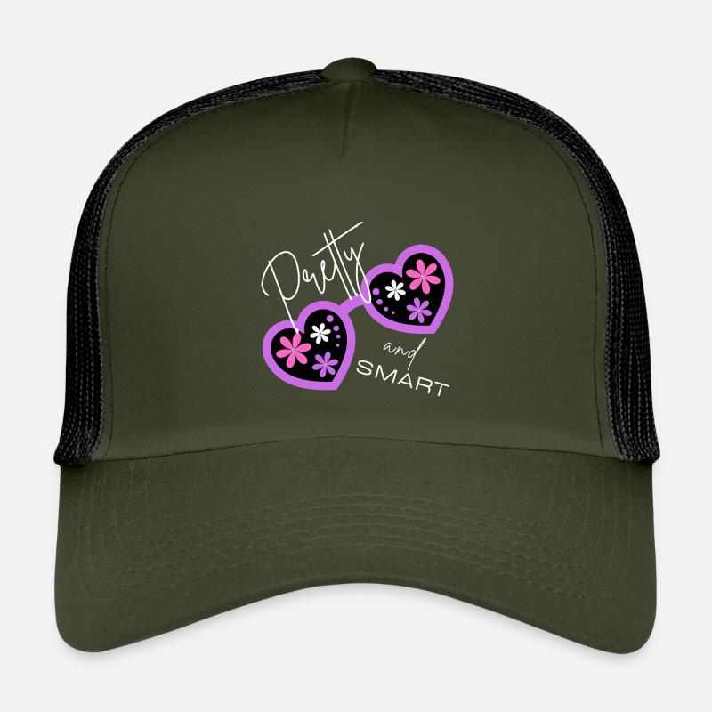Pretty & Smart - Verspieltes Design Kinder Trucker-Cap
