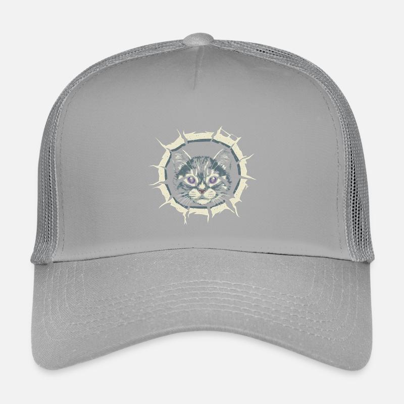 Cat Torn Cloth - Cute Gothic Gift Kids’ Trucker Cap