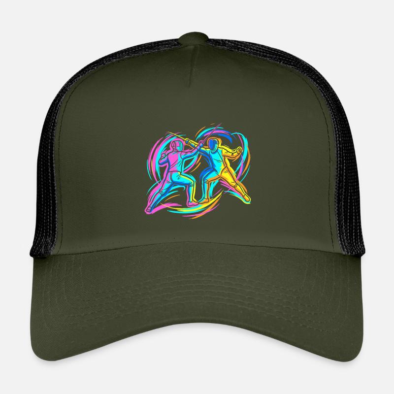 Fechtduell Kinder Trucker-Cap