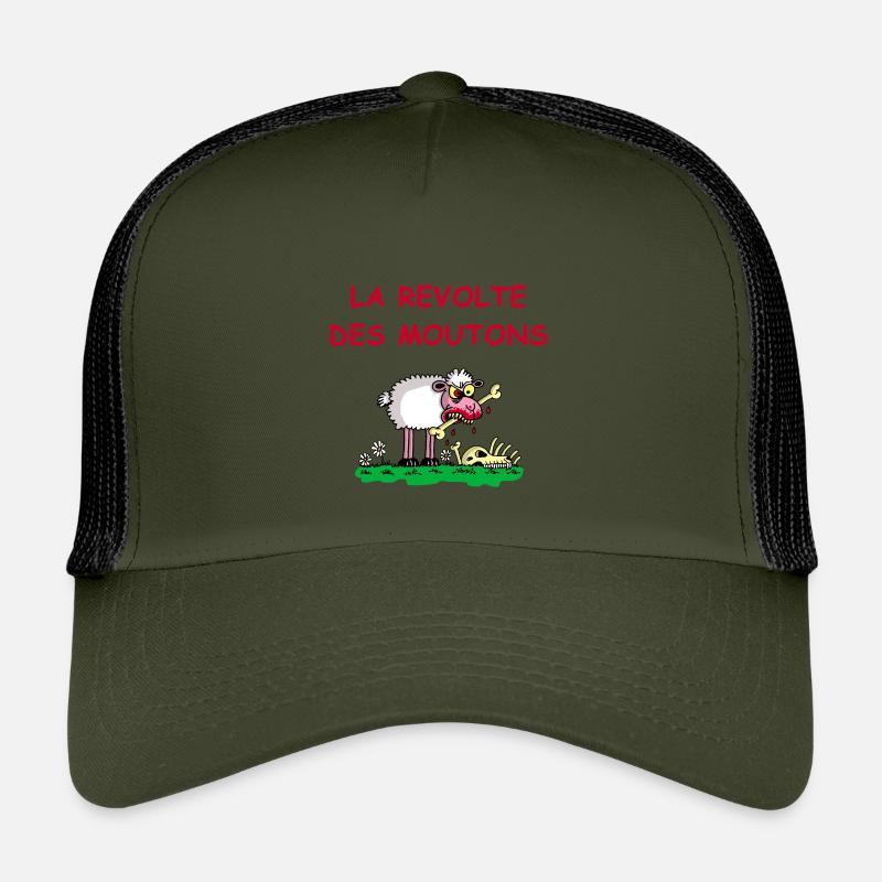 La révolte des moutons Casquette trucker enfant