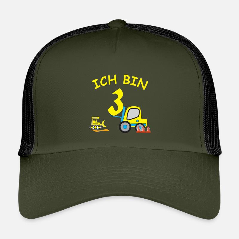 Ich bin 3 Kinder Trucker-Cap