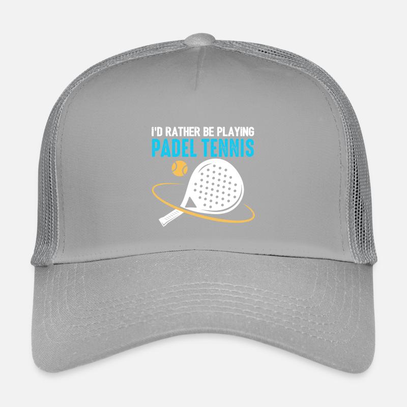 Padel Id Rather Be Playing Padel Tennis Kids’ Trucker Cap