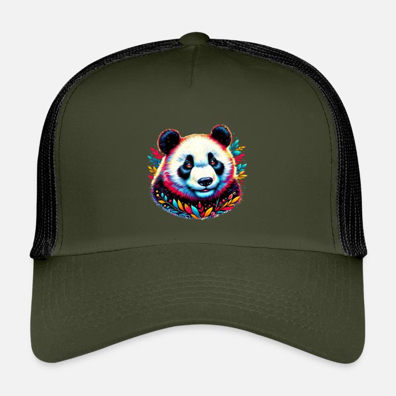 Panda Kids’ Trucker Cap