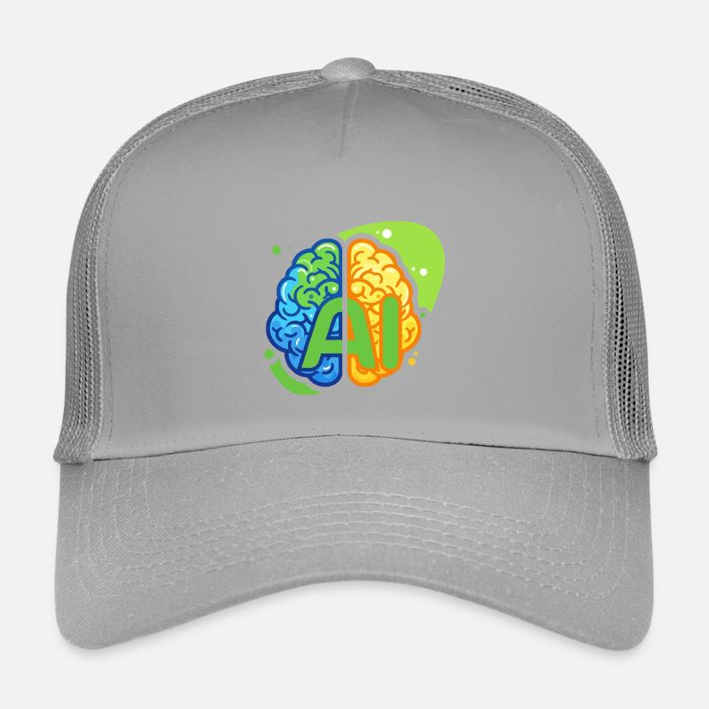 KI-Logo Kinder Trucker-Cap