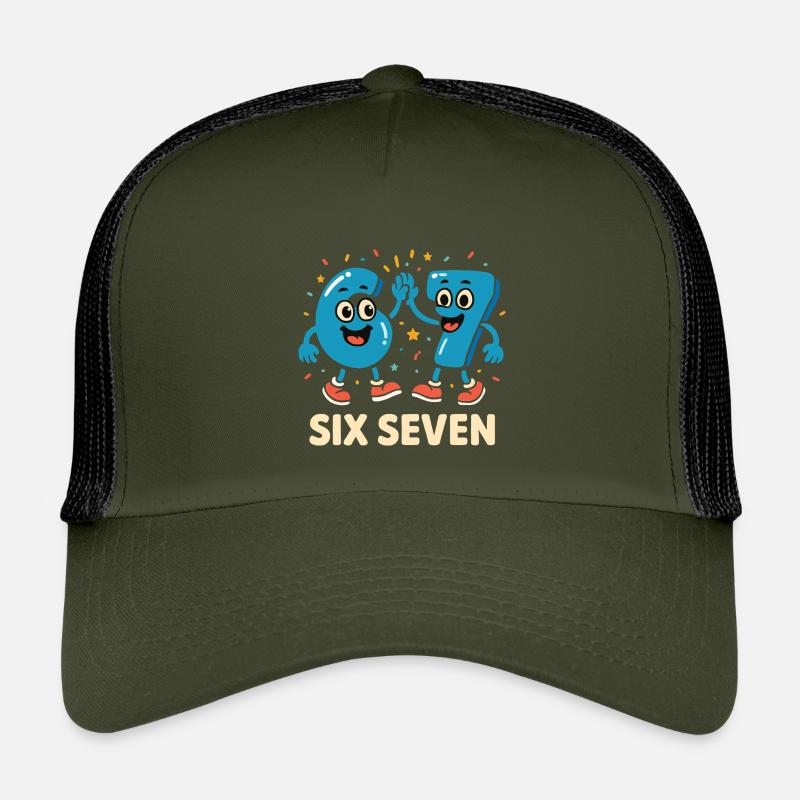 67 Six Seven 6-7 Kinder Trucker-Cap