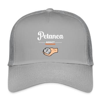 Petanque Addict Spain - Kids’ Trucker Cap - light grey - Front