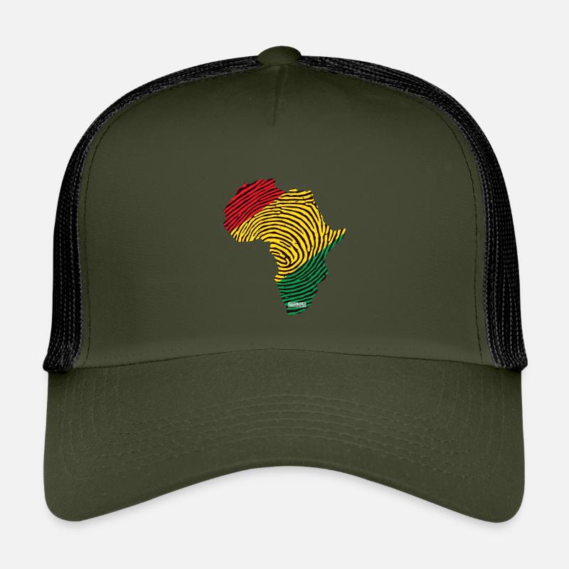 Afrika Fingerprint Muster Palette Kinder Trucker-Cap