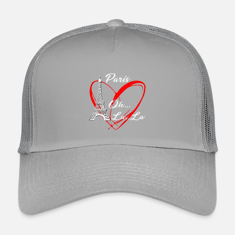 Paris Eiffelturm Ich liebe Paris Ooh La La Kinder Trucker-Cap
