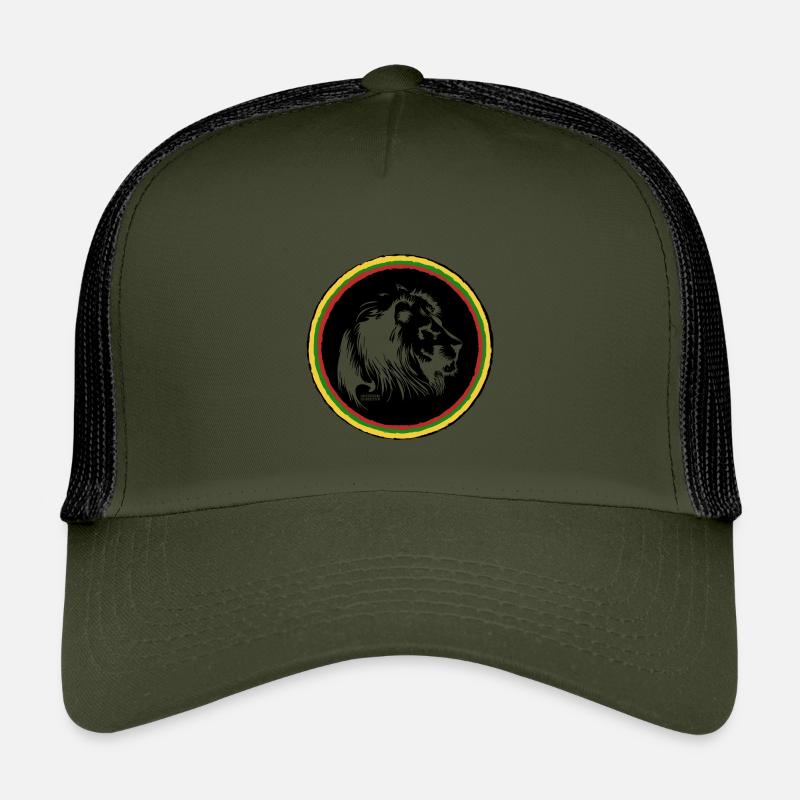 Rasta Farbkreis Ring Kinder Trucker-Cap
