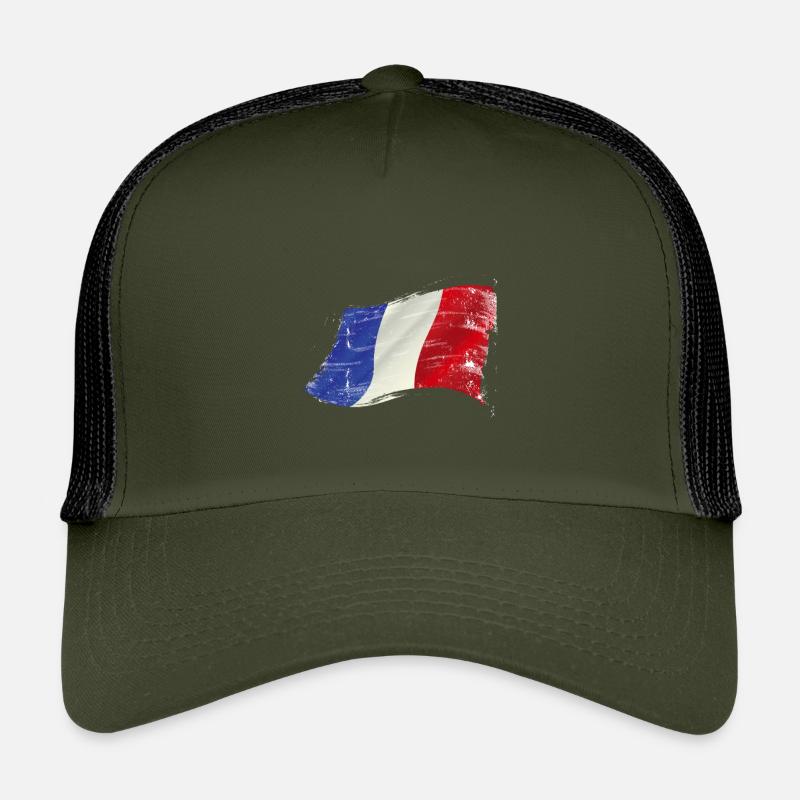Frankreich ✅ Frankreich Flagge ✔ Kinder Trucker-Cap