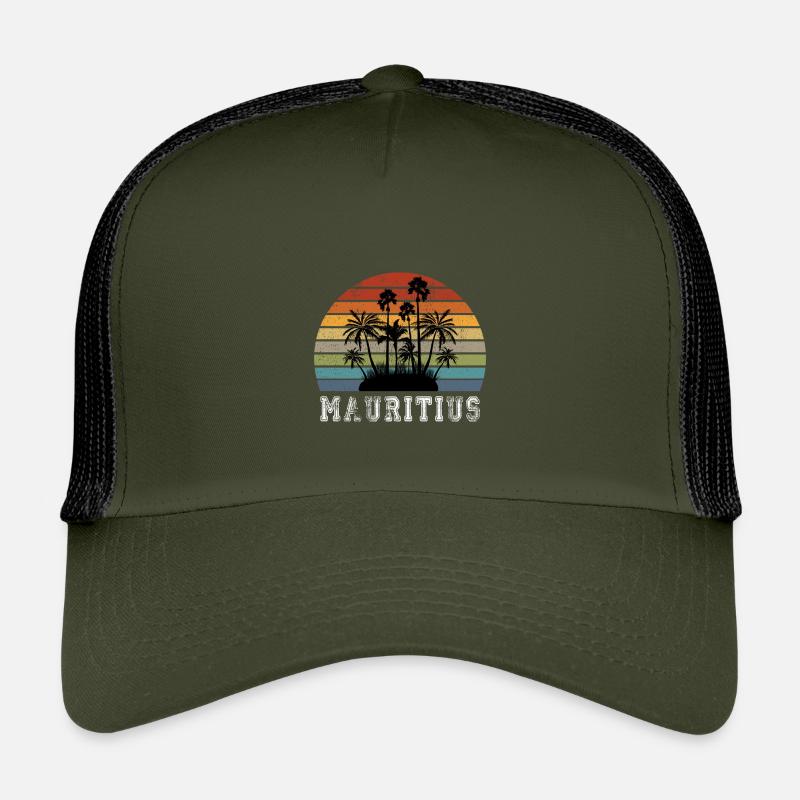 Conception / idée cadeau Ile Maurice Casquette trucker enfant