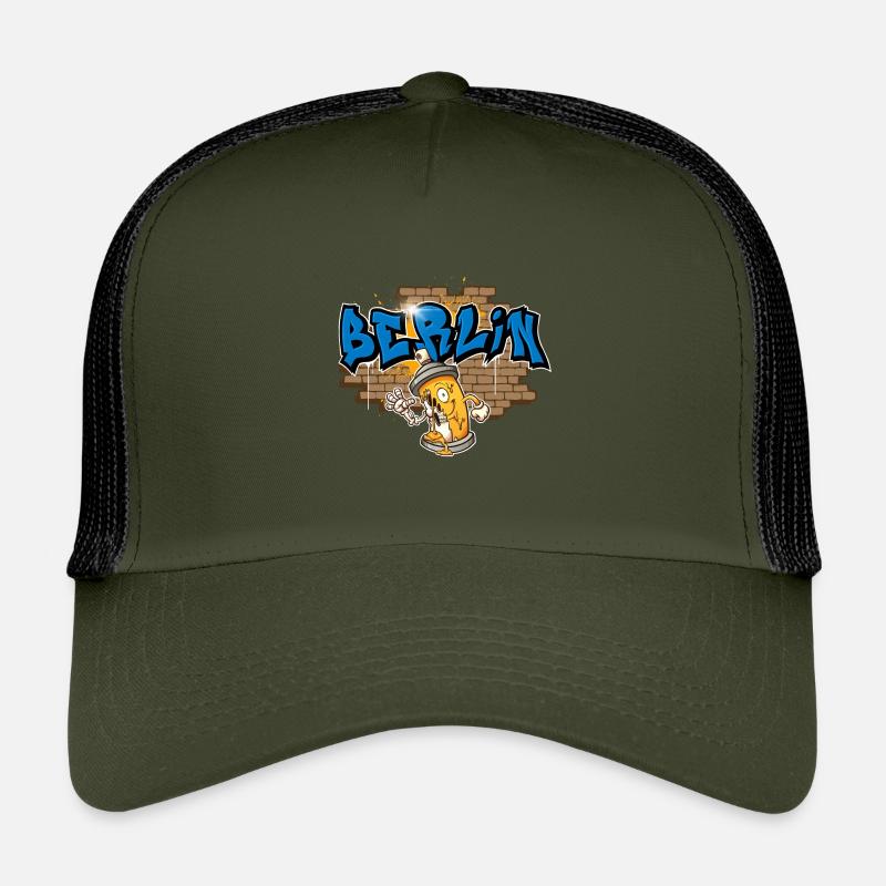 Berlin Graffiti Kinder Trucker-Cap