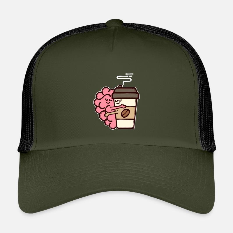 Kaffee Trinken Kaffeebohnen Kaffeeliebhaber Kinder Trucker-Cap