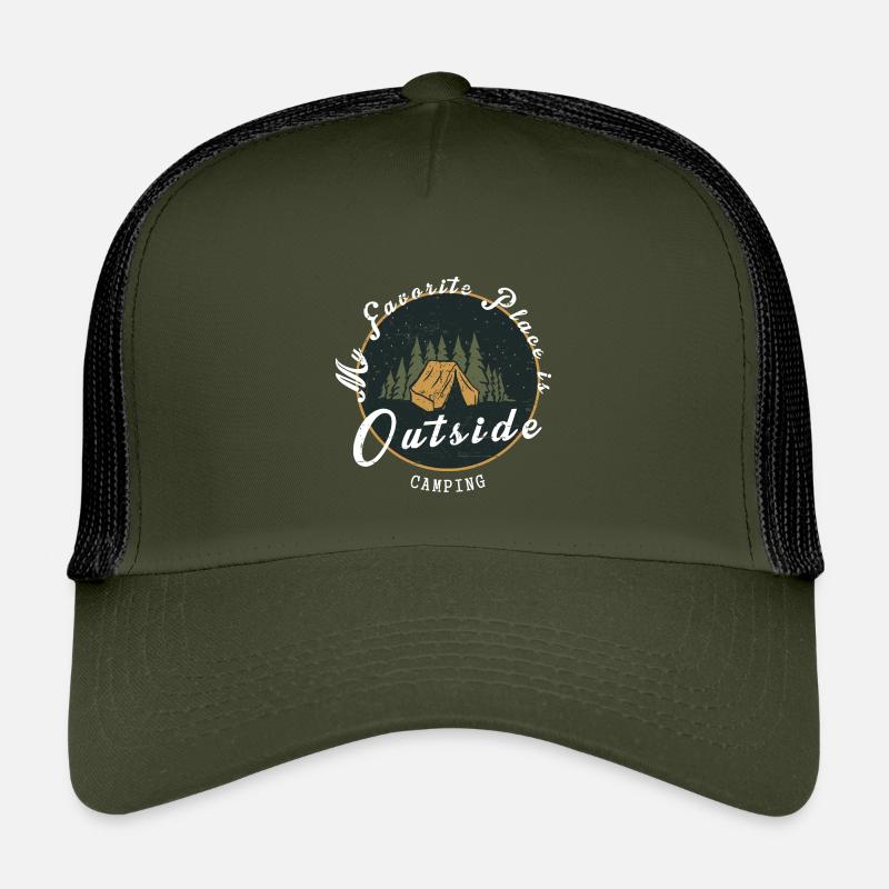 My favorite place is outside Kids’ Trucker Cap