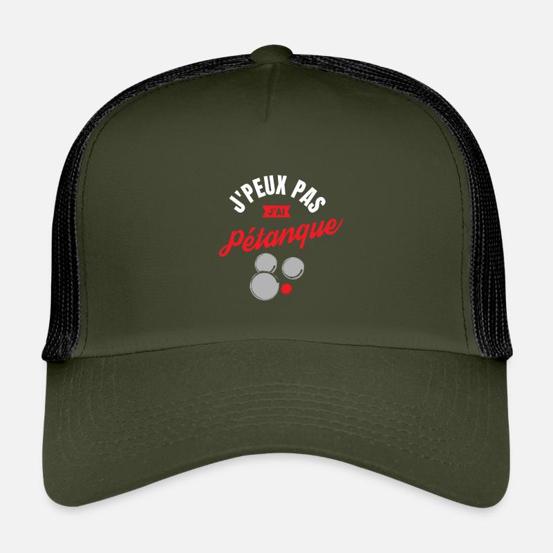 J'Peux pas J'Ai Pétanque Casquette trucker enfant