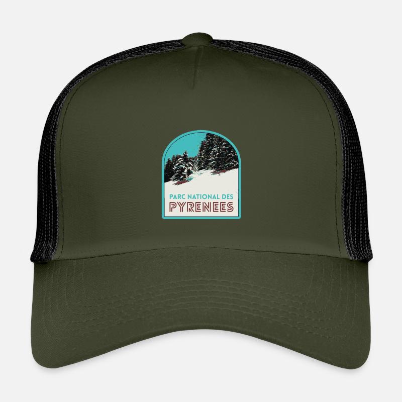 Pyrenees National Park under the snow Kids’ Trucker Cap