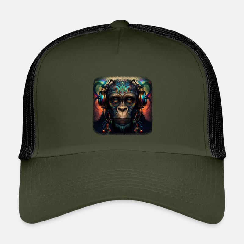 Cosmic DJ Kids’ Trucker Cap