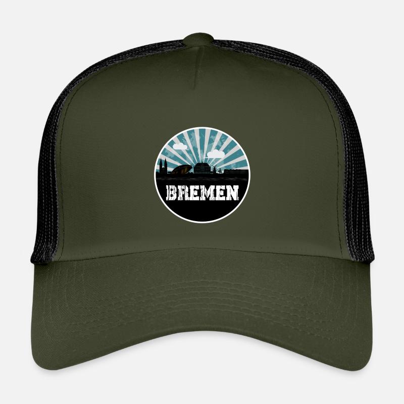 L’heure bleue de l’horizon de Brême Casquette trucker enfant