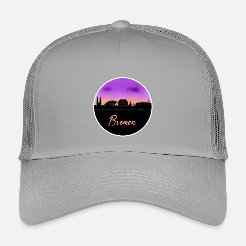 Bremen Fine Skyline Kinder Trucker-Cap