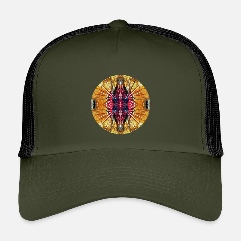 Nature Mandala Underwater, Lionfish Kids’ Trucker Cap