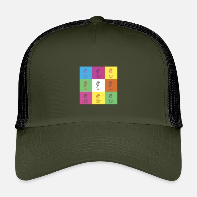 Mikrofon Design Kinder Trucker-Cap