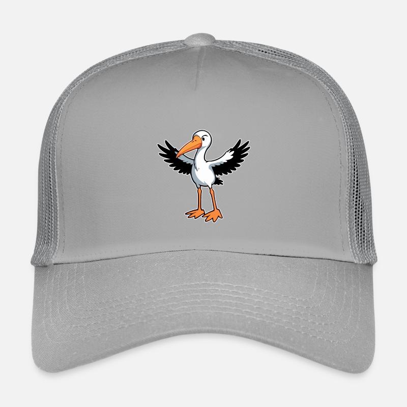 Stork Bird Kids’ Trucker Cap
