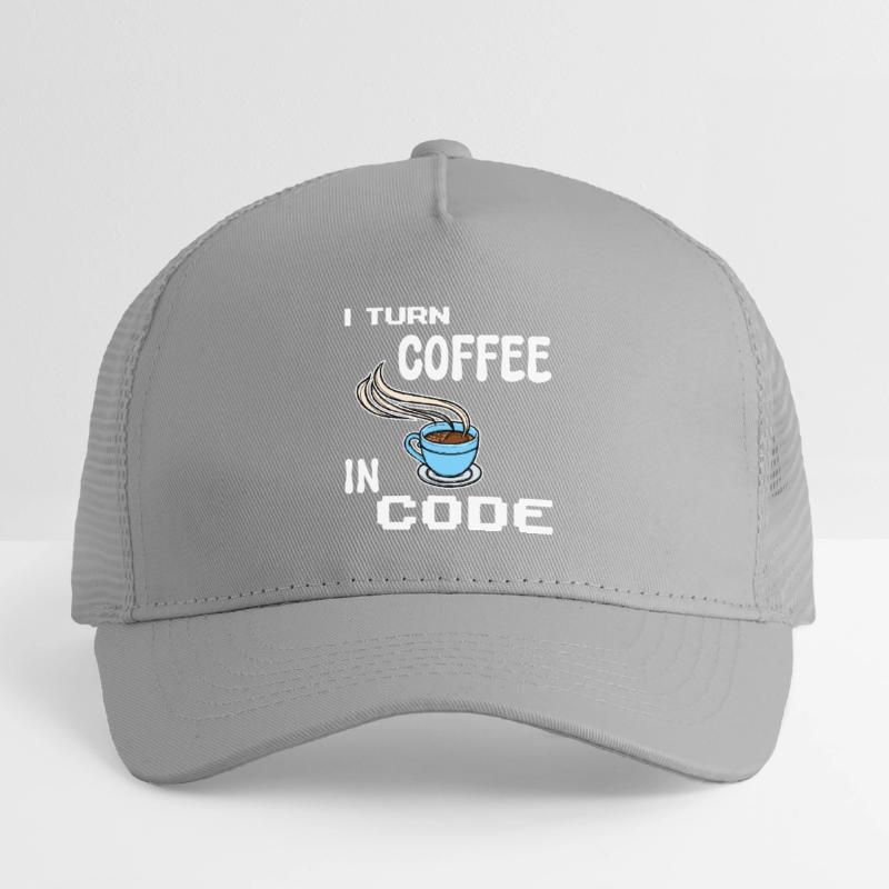 Developer Computerfreak Statement Programmierer Kinder Trucker-Cap