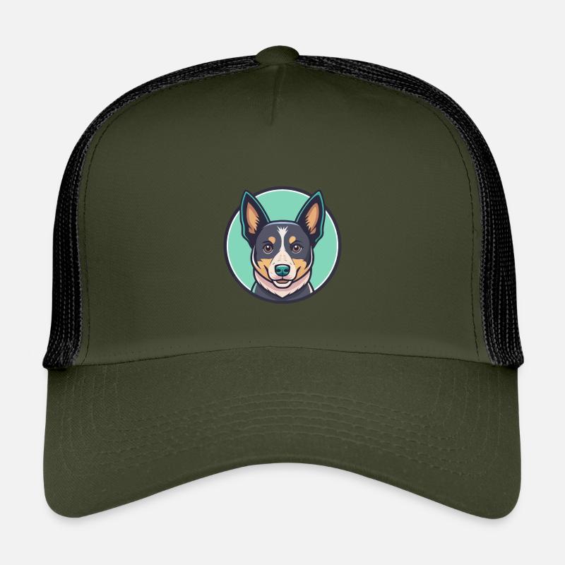 Australische Stumpy Tail Cattle Dog Rasse Karikatur Kinder Trucker-Cap