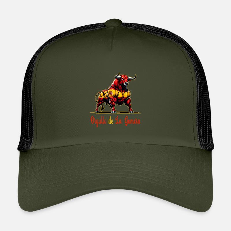 La fierté du design du drapeau de La Gomera Casquette trucker enfant