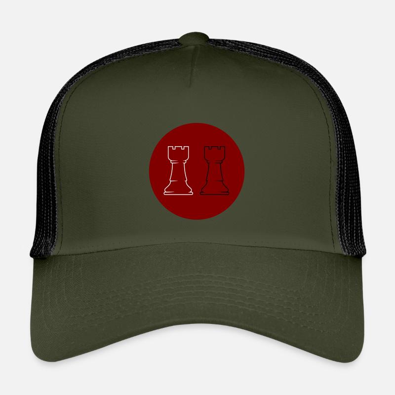 Chess 2 Rooks Kids’ Trucker Cap