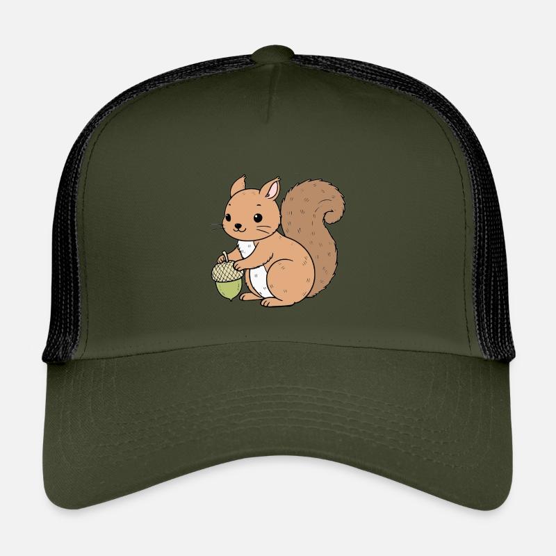 Squirrel Kids’ Trucker Cap