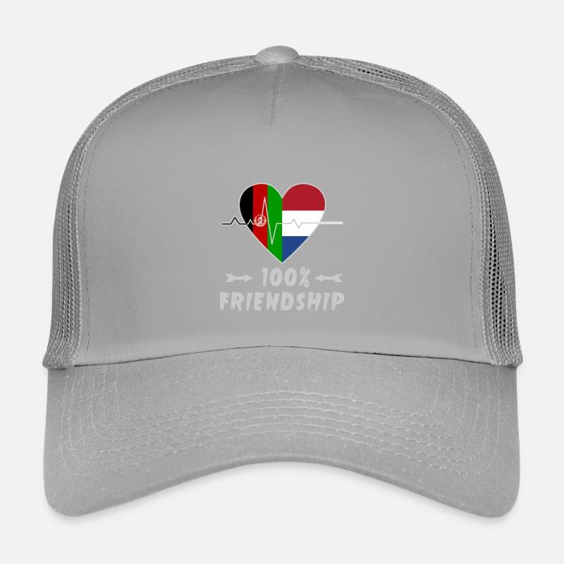 L'Afghanistan et les Pays-Bas : amitié à 100 % Casquette trucker enfant