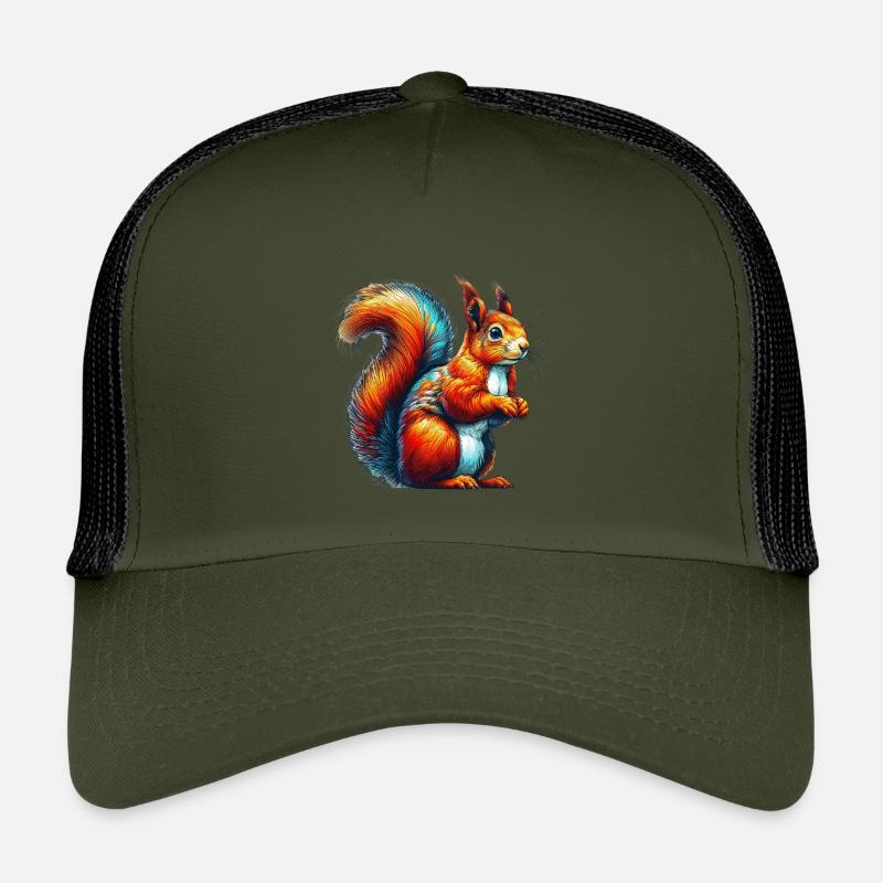 Squirrel Kids’ Trucker Cap
